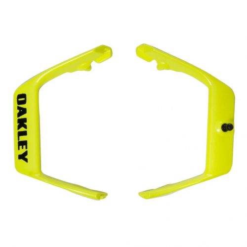 OAKLEY AIRBRAKE MX METALLIC YELLOW OUTRIGGERS