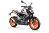 2022 KTM 125 Duke fehér